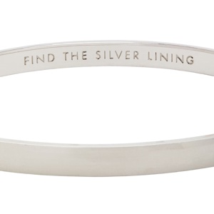 Kate Spade New York Silver Lining Idiom Bangle